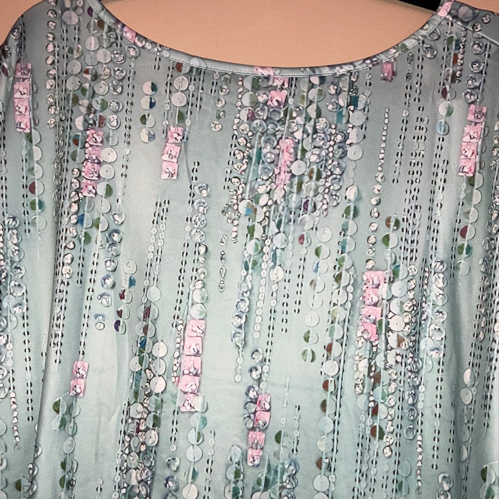 Floral Patterned Tunic Top - Picture 4 of 7